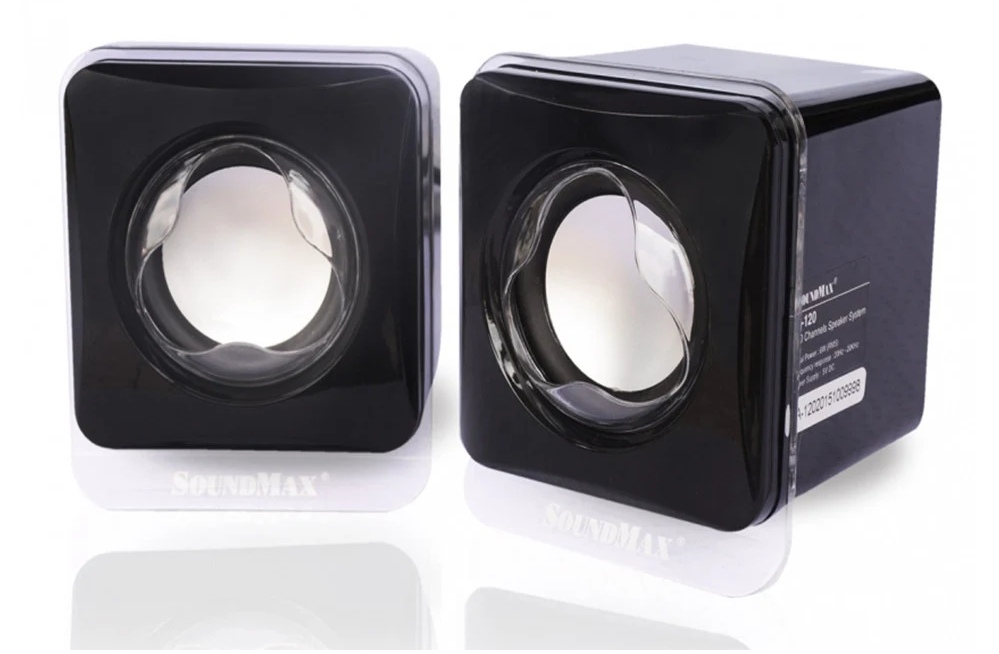 Loa Soundmax 2.0 A120 có vỏ được thiết kế bằng chất liệu nhựa màu đen cao cấp bền. Chắc chắn bảo vệ các linh kiện bên trong được an toàn khỏi các chấn động bất chợt.Màng loa được cấu tạo bằng nam châm Neodymium có khả năng chống nhiễu. Cho bạn trải nghiệm nghe âm thanh trong hơn.