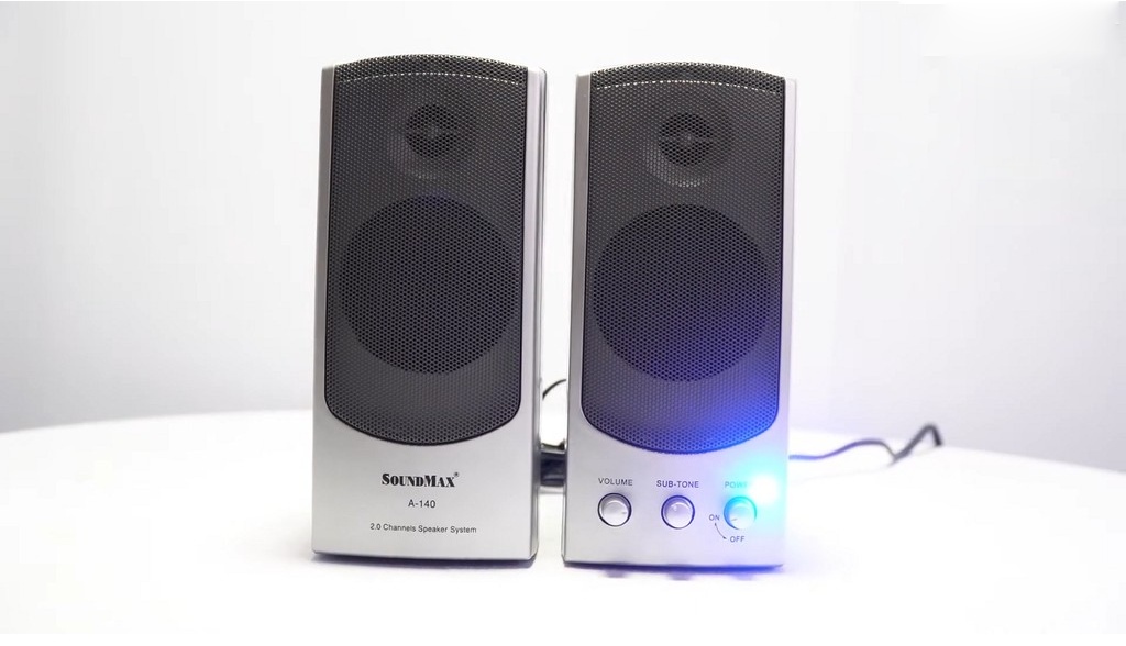 Với hệ thống loa có công suất 6W giúp loa vi tính Soundmax A140 cho ra những âm thanh sống động và rõ ràng nhất.    Phù hợp với nhiều dòng nhạc khác nhau, và phù hợp với nhiều không gian khác nhau.
