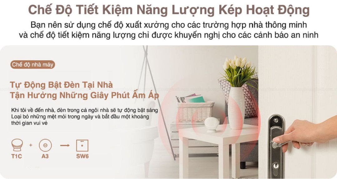 Bộ cảm biến báo động thông minh EZVIZ CS-B1 - tiết kiệm năng lượng