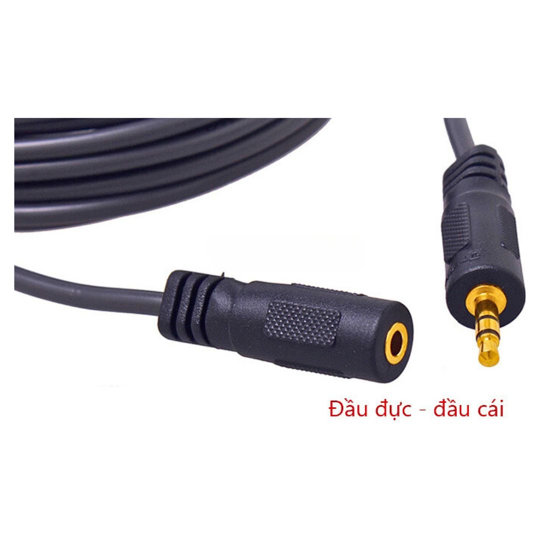 Cáp loa nối dài jack 3.5mm 10M Dtech 6218 tương thích với các loại thiết bị phát âm thanh… Các thiết bị có hỗ trợ cổng 3.5mm phù hợp.