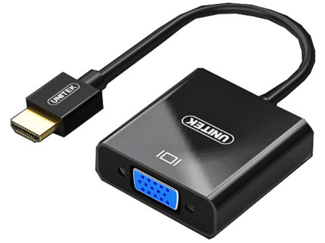 Cáp HDMI-VGA + Audio UNITEK V128BBK với thiết kế vô cùng chắc chắn, được làm từ chất liệu PVC cao cấp đem tới độ bền cao.Cáp HDMI-VGA + Audio V128BBK có lõi cáp cao cấp được cấu tạo chắc chắn. Giúp tín hiệu truyền đi ổn định giảm thiểu hiện tượng ngắt quãng và nhiễu khi đang sử dụng.  Được sử dụng nhiều t