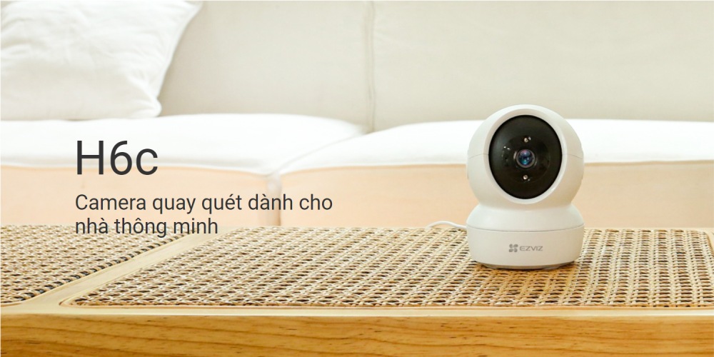 Camera Wifi EZVIZ H6C 2MP 1080P là một chiếc camera vừa đơn giản vừa linh hoạt.Bạn có thể lắp đặt trong nhà để giám sát hay sử dụng để tăng cường một lớp bảo vệ bổ sung cho ngôi nhà bạn.