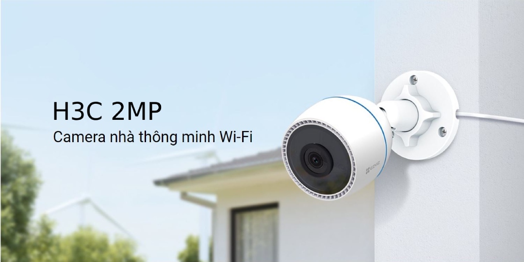 Camera Wifi EZVIZ H3C 2MP FullHD được thiết kế để có khả năng bảo vệ tốt suốt ngày đêm