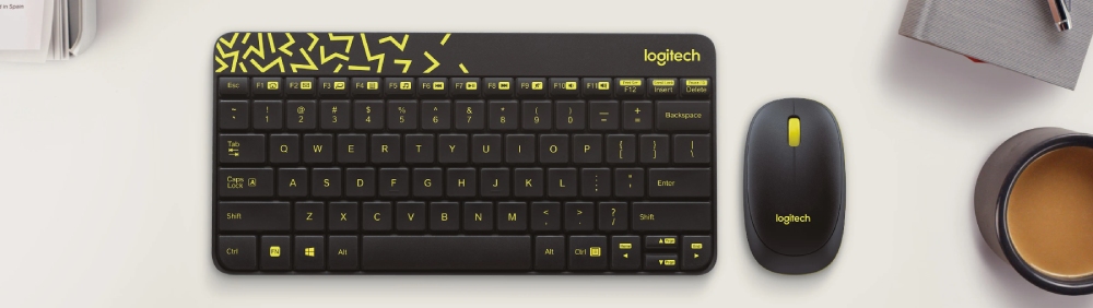 Chắc hẳn thương hiệu phụ kiện Logitech không còn xa lạ đối với chúng ta. Phần lớn người sử dụng laptop notebook thường rất ngại khi sử dụng bàn phím kèm theo máy. Nên Logitech đã cho ra mắt Combo bàn phím + chuột không dây Logitech MK240 vô cùng nhỏ gọn và tiện lợi.