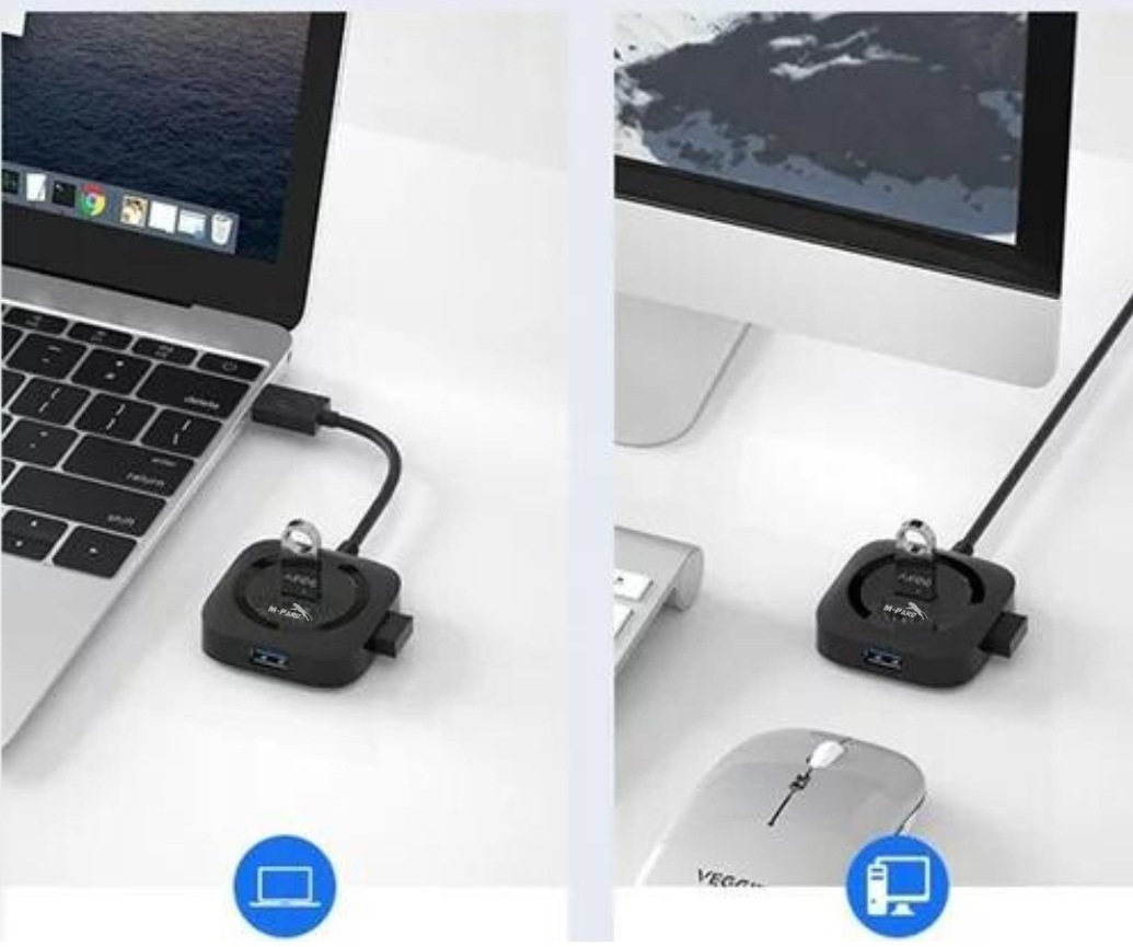 Với tiêu chuẩn USB 2.0, Hub USB 4P MH116 cung cấp tốc độ truyền dữ liệu nhanh chóng. Giúp bạn chuyển dữ liệu một cách dễ dàng và hiệu quả.