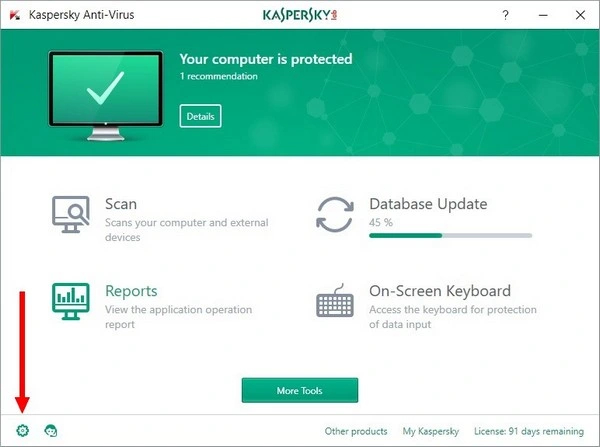 Kaspersky Antivirus 12T 2023 loại bỏ virus và sửa PC của bạn, ngay cả khi PC đó đã bị lây nhiễm trước khi bạn cài đặt phần mềm của chúng tôi.