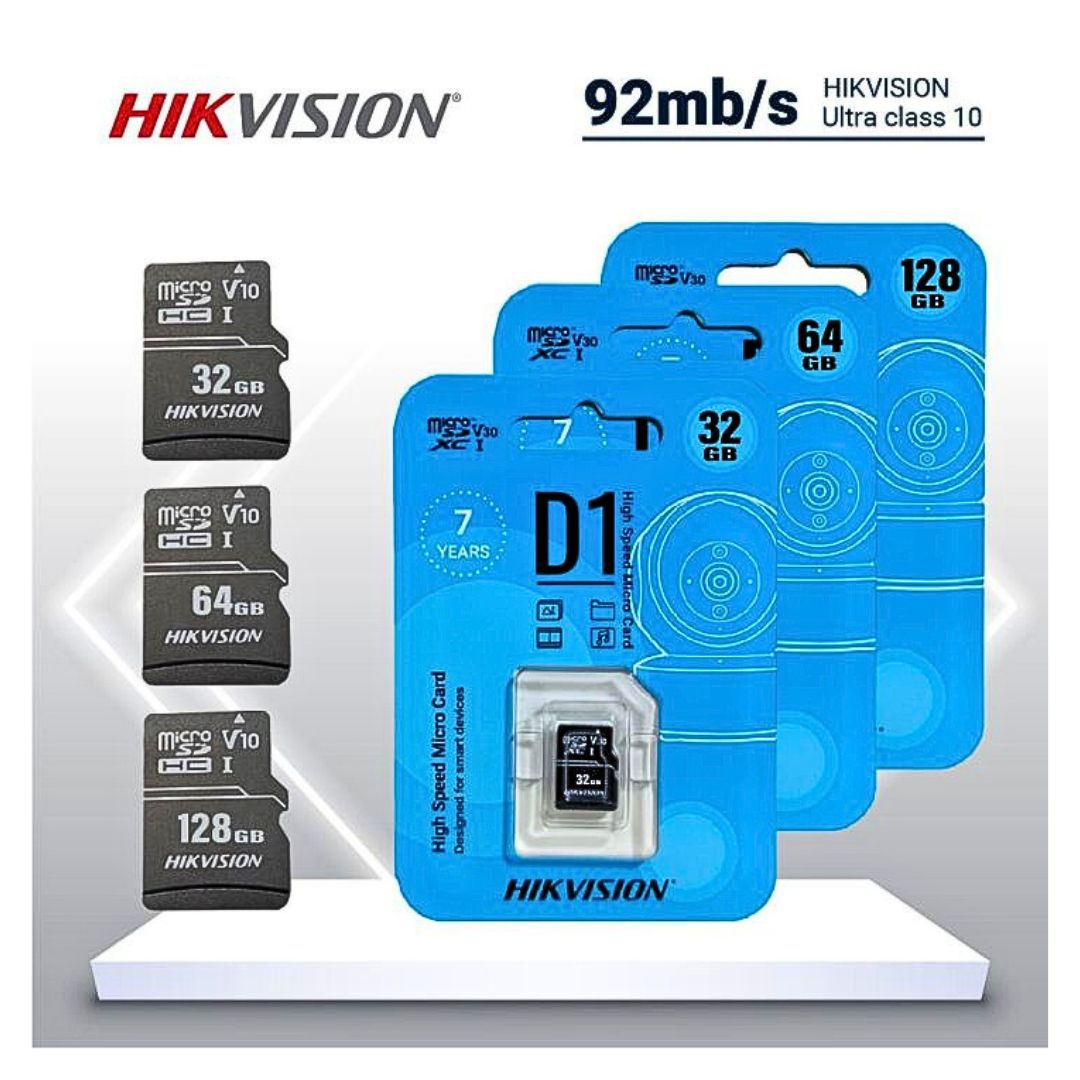 Với chuẩn SD, Thẻ micro HikVison 64GB mang đến một tốc độ còn vượt trội hơn nữa.    Không chỉ còn là tốc độ chóng mặt từ Class10. Thẻ SD còn giúp bạn tăng thêm cả tốc độ đọc, ghi dữ liệu nhanh hơn nữa.
