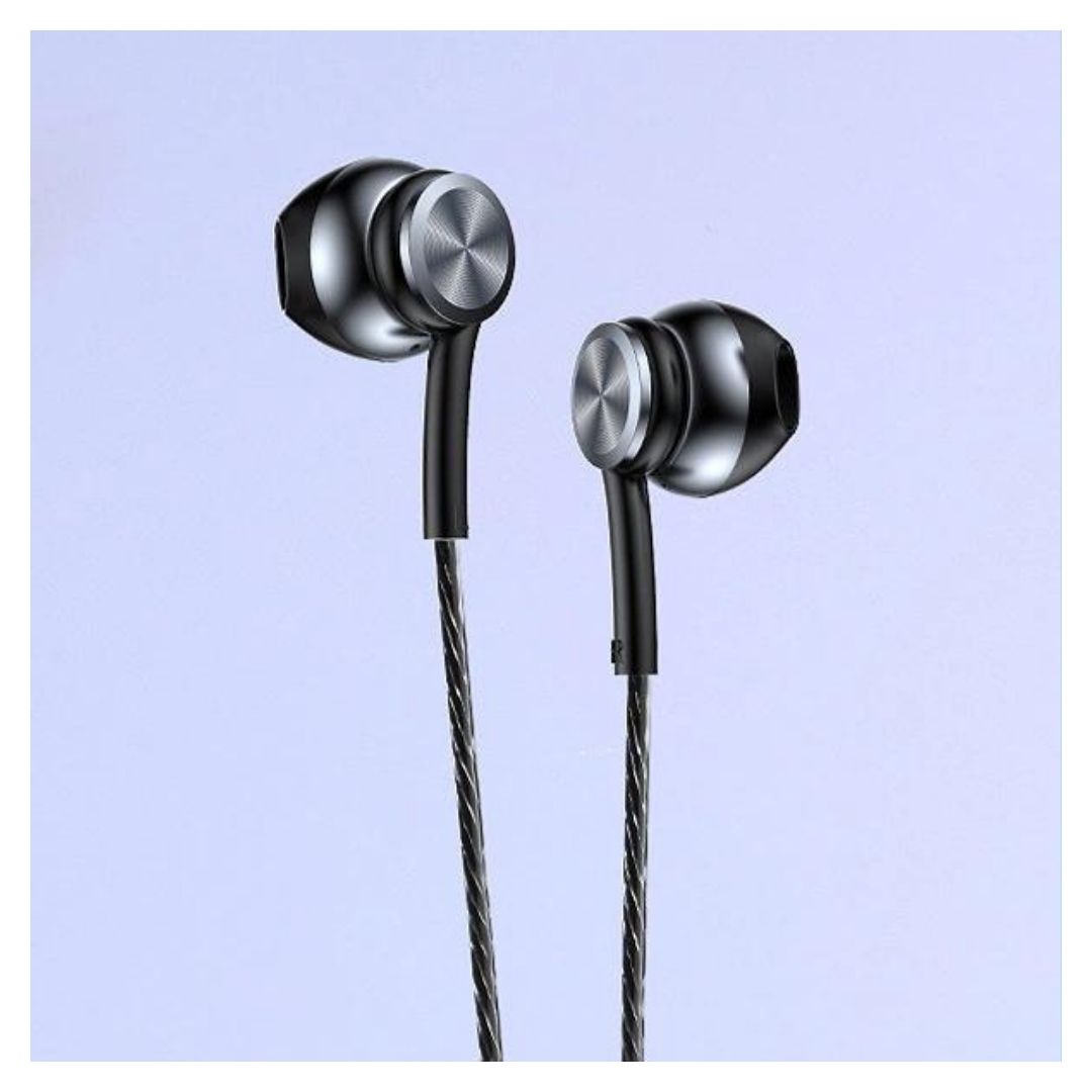 Tai nghe VIVAN Q12 Grey - thiết kế với phần dây sử dụng chất liệu TPE cao cấp chống rối, co giãn tốt, kháng mồ hôi hiệu quả.