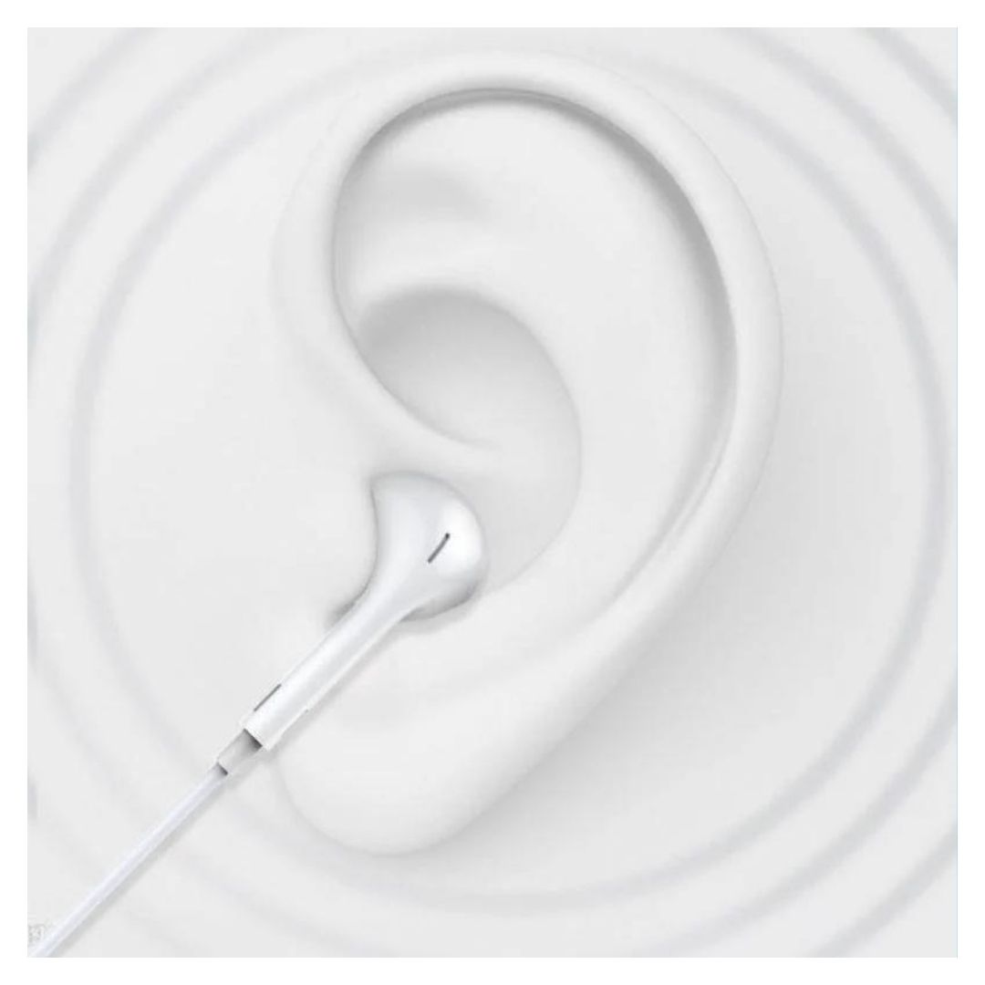 Tai nghe có dây ACOME AW01 - Thiết kế vừa vặn, kích thước nhỏ gọn, đeo tai chắc chắn, không mang cảm giác đau tai.