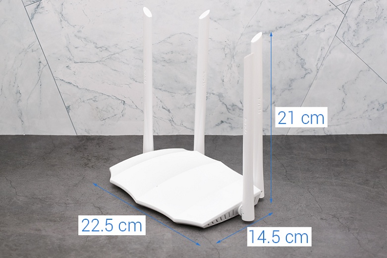 Bộ Phát Wifi Tenda AC5 AC1200Mbs là Router WIFi 2 băng tần, với tốc độ WiFi tối đa 1167Mbps.     Cũng có thể sư dụng 2 băng tần riêng biệt 5GHz (867Mbps) và 2.4GHz (300Mbps). Phù hợp cho đường truyền Internet đến 100Mbps .    Nhanh hơn 6 lần so với Router WiFi băng tần đơn, mang lại trải nghiệm Internet mượt mà.