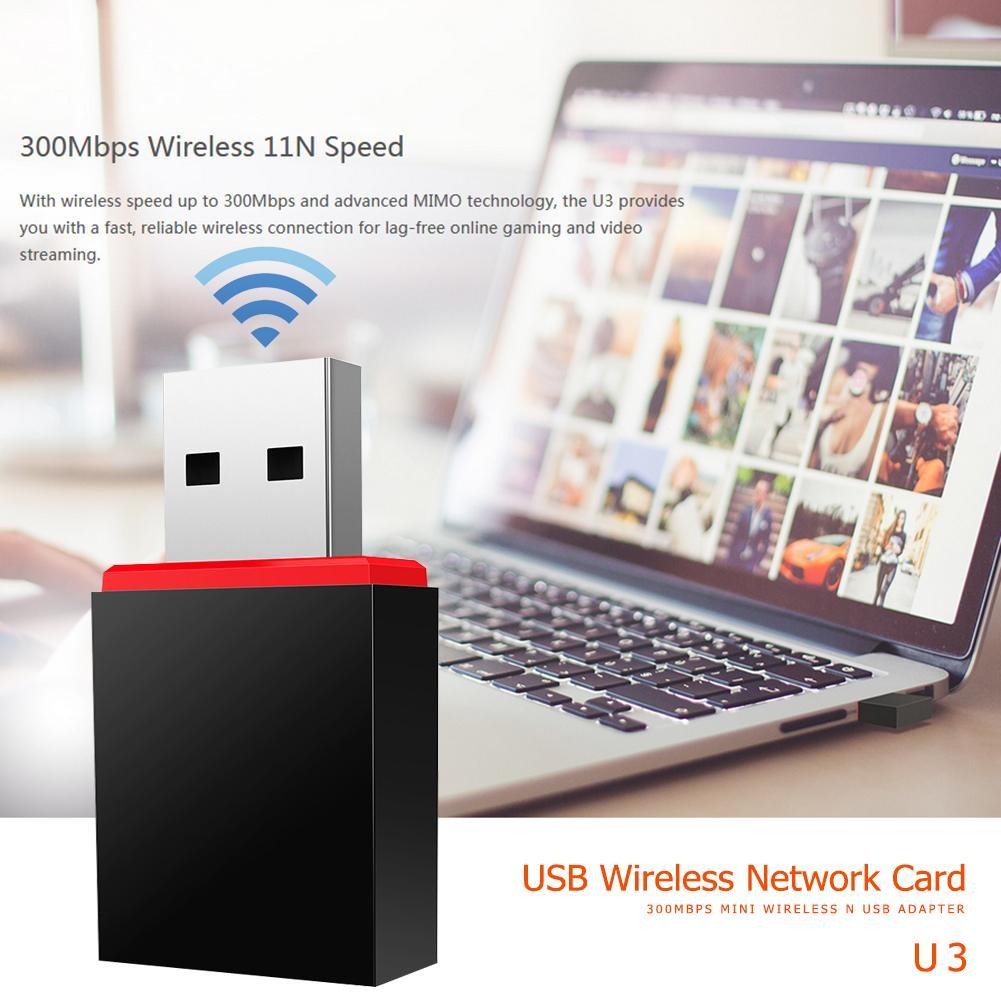 USB Wifi U3 chuyển mạng dây máy tính để bàn, Laptop thành thiết bị phát Wifi qua chế độ SoftAP.    Từ nay bạn có thể kết nối Wifi cho Laptop nhẹ nhàng, sử dụng thêm thoải mái hơn.